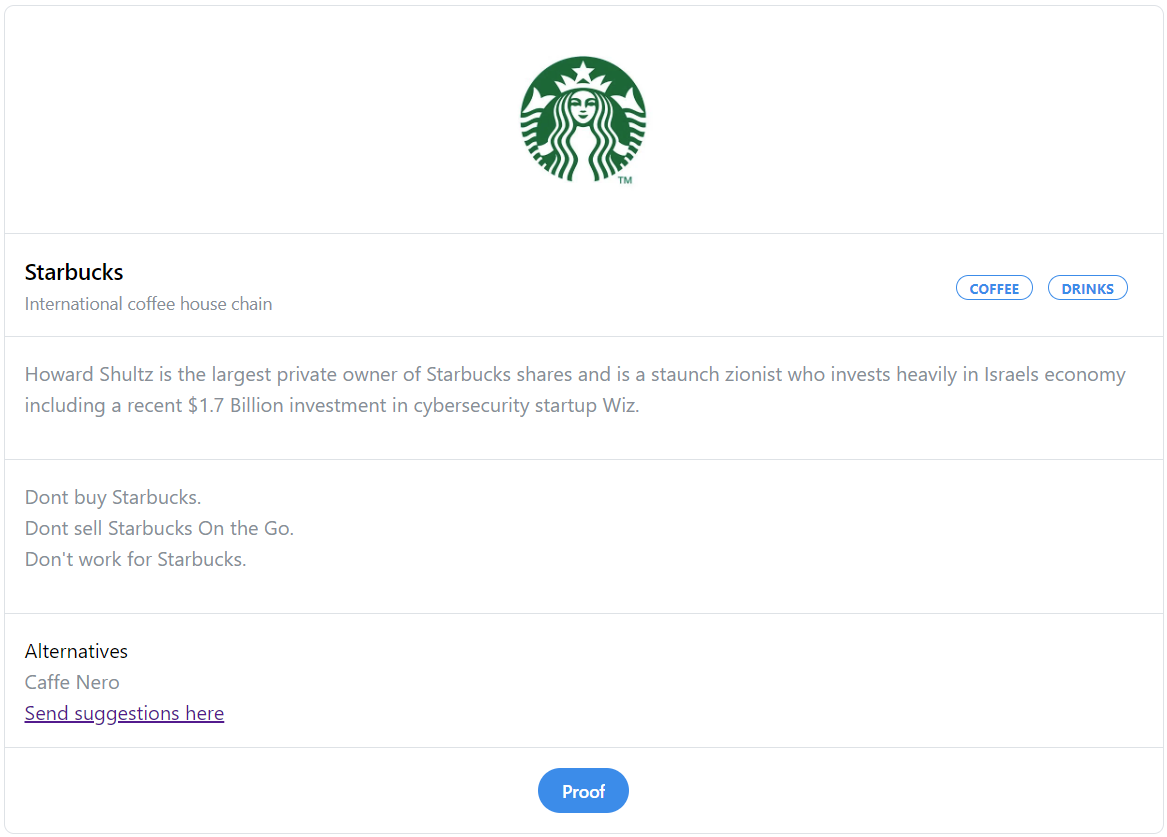 Is Starbucks Funding Israel? Explained